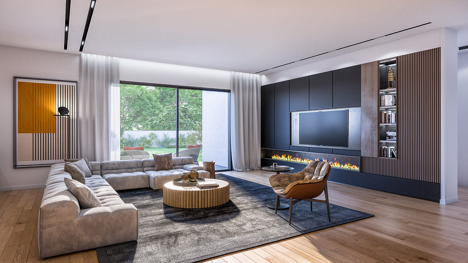 GK דירת גן 4 חדרים דגם