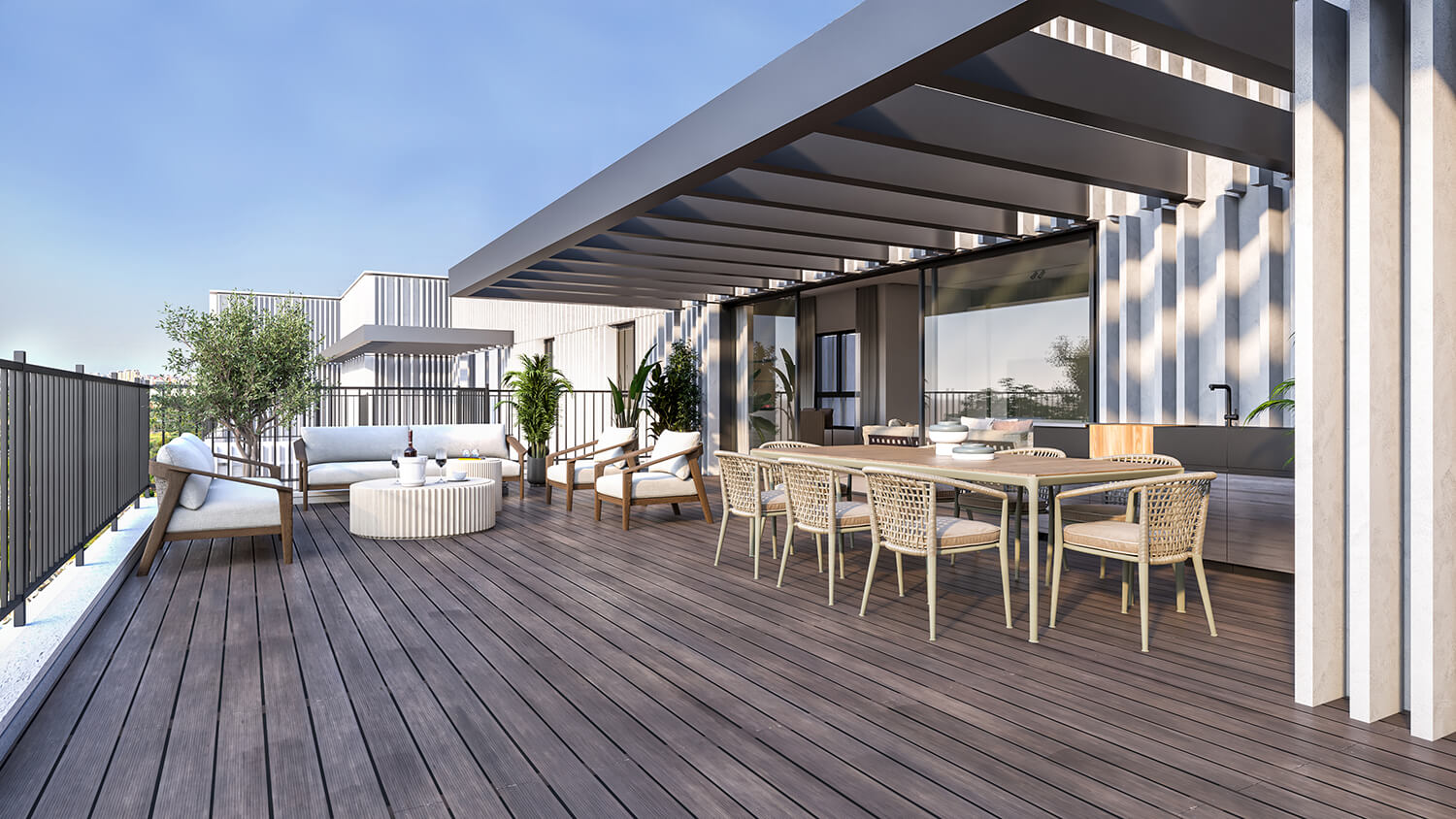 PH1 מרפסת 1 פנטהאוז דגם