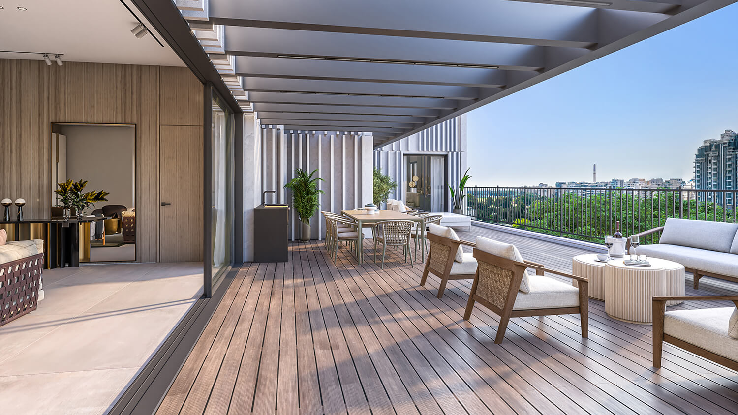 PH1 מרפסת 3 פנטהאוז דגם