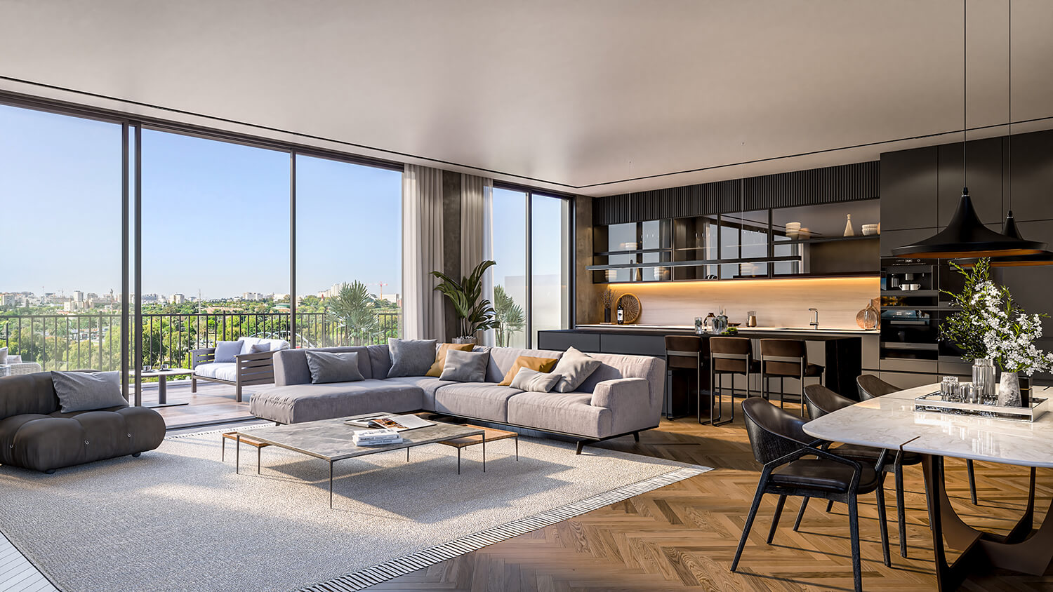 PH2 סלון 1 פנטהאוז דגם