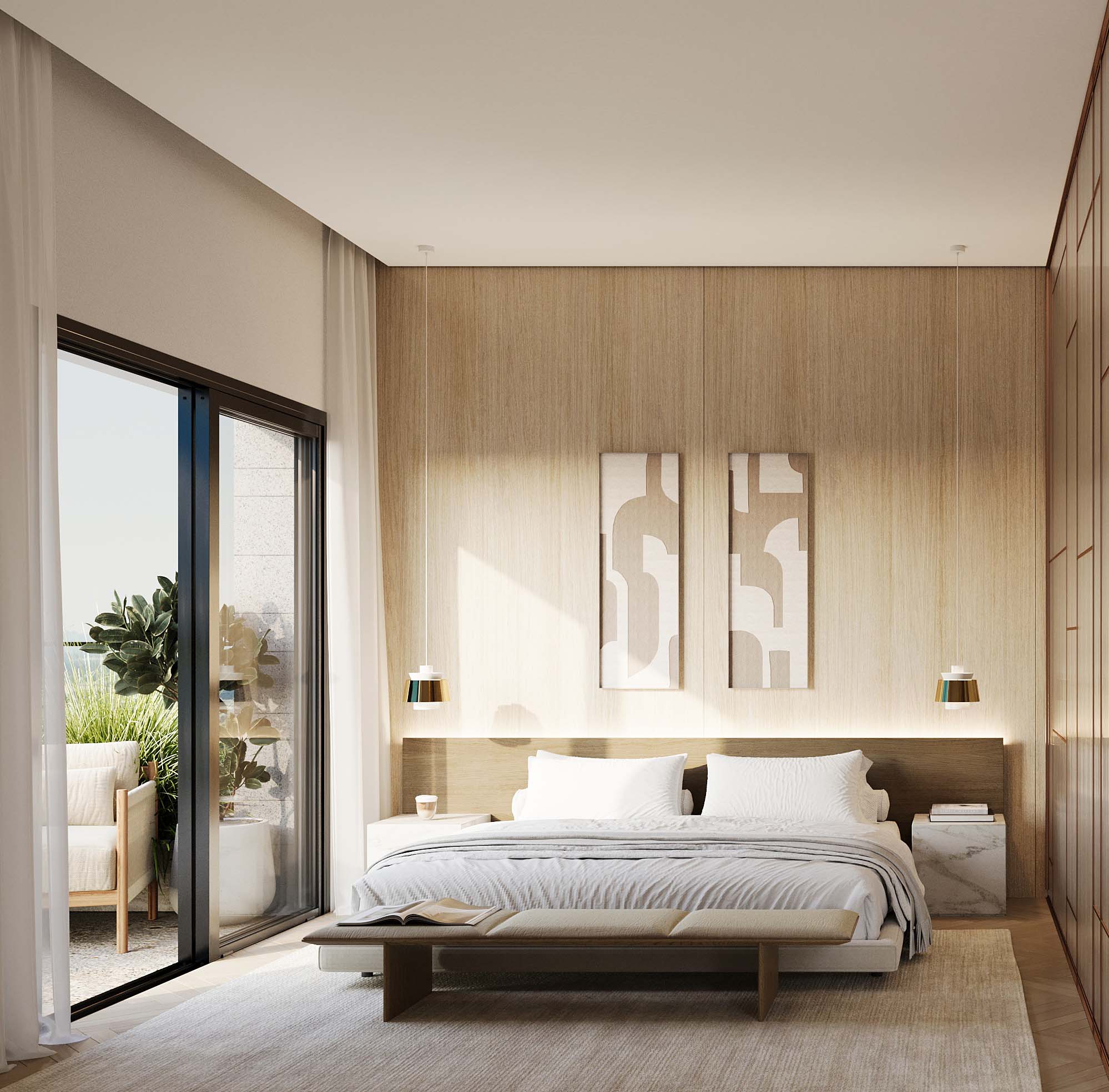 סוויטת הורים פנטהאוז שישה חדרים דגם F1